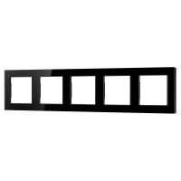 Arlight Рамка стеклянная FRM-GLARE-GS-5-BK (-)