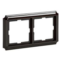 SE Merten SD Antik Темно-коричневый пластик Рамка 2-ая