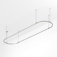 Основание ART-APRIORI-OVAL-ROD-800-4000x1000 (TN) (Arlight, IP20 Металл, 3 года)