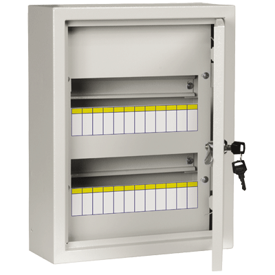 IEK TITAN 3 Корпус металлический ЩРн-24 (395х310х120мм) IP31 белый