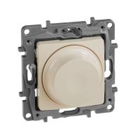 Legrand Etika Слоновая кость Светорегулятор поворотный, 300Вт, без нейтрали