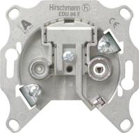 Gira Мех Розетка TV-FM оконечная, затухание 5дБ