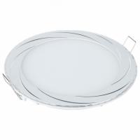 Встраиваемый светодиодный светильник DLR004 12W 4200K WH белый Elektrostandard Tide a035362