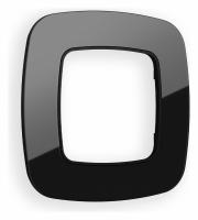 Рамка OMEGA Radian (Черный Стекло закаленное натуральное) 1-ая OF350801