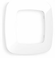 Рамка OMEGA Ecta (Белый глянец) 1-ая OF140101