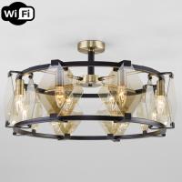 Умный потолочный светильник 60126/8 черный Eurosvet Aragon Умный потолочный светильник 60126/8 черный Eurosvet Aragon