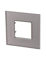 ABB NIE Zenit Стекло Брызги шампанского Рамка 1-я 2 мод