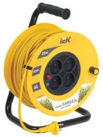 IEK Катушка УК30 с т/з 4 места 2Р/30м 2х0,75 мм2 "Garden"