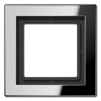 JUNG LSD Блестящий хром Рамка 1-ая