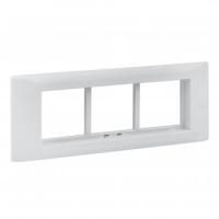 EKF PROxima Рамка+суппорт на 6 модулей (3 поста) для парапетного кабельного канала C-Line