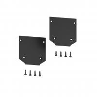 Заглушка торцевая ElDeko HSBL_0073_1 для шинопровода под натяжной потолок, черная, 2 шт