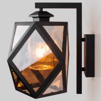 Настенный уличный светильник Ambra D IP33 35133/D черный Elektrostandard Ambra a056232