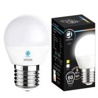 Лампа светодиодная Ambrella light E27 6W 4200K белая 204027