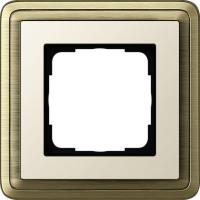 Gira ClassiX Бронза/Кремовый Рамка 1-ая