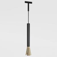 Mini Magnetic Трековый светильник 3W 3000K (черный/латунь) 85165/01 Elektrostandard Mini Magnetic a065652 Mini Magnetic Трековый светильник 3W 3000K (черный/латунь) 85165/01 Elektrostandard Mini Magnetic a065652