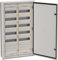 TITAN 5 Корпус мет. ЩРв-144 (2х72) 1005х625х130 IP31 сер IEK