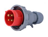 Dekraft Вилка перен. 3Р+РЕ 16А 380В IP67 ВП-103