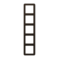 JUNG CD Коричневая Рамка 5-ая ударопрочная