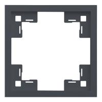 Одноместная рамка, базальт (35810 BT)