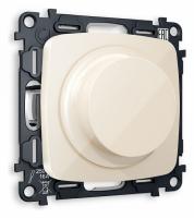 Комплект механизма светорегулятора универсального поворотно-нажимного OMEGA MO305510 Бежевый глянец 25-600W/LED 5-300W QUANT