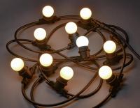 IEK Белт-лайт 5м 10WW IP65 черный 3м 230В тр.