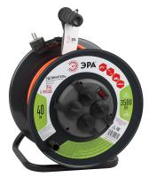 ЭРА RMx-4es-3x1.5-40m-IP44 Удлинитель силовой на металлической катушке c/з 4 гн 40м ПВС 3х1.5