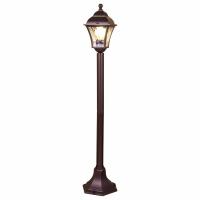 Apus F шоколад уличный светильник на столбе IP44 GL 1009F Elektrostandard Apus a043116