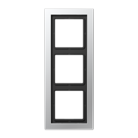 JUNG LSD Алюминий Рамка 3-ая