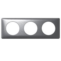 Legrand Celiane Алюминий Рамка 3-ая (2+2+2 мод)