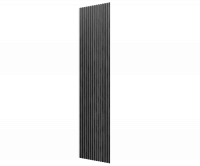 Акустическая панель, серый войлок, 2750х600х19мм, рейки МДФ дуб графит