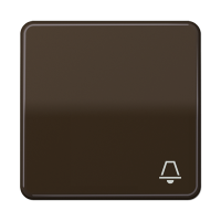 JUNG CD 500/CD plus Коричневая Клавиша 1-ая с символом ЗВОНОК