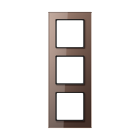 JUNG A creation Стекло Мокка Рамка 3-ая