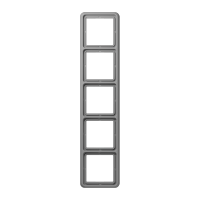 JUNG CD 500 Серая Рамка 5-ая