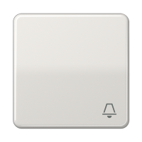 JUNG CD 500/CD plus Светло-серая Клавиша 1-ая с символом ЗВОНОК