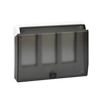 Simon Cima 500 Белая Рамка с суппортами с крышкой на 3 модуля, 164х50х220мм