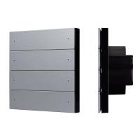 Arlight INTELLIGENT ARLIGHT Кнопочная панель SMART-DMX512-801-22-8G-8SC-DIM-IN Grey (230V, 2.4G) (IARL, IP20 Пластик, 5 лет)