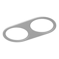 Рамка SWG Combo-4R2-WH 004192