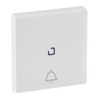 Legrand Valena LIFE Бел Клавиша выключателя кнопочного с подсветкой с символом "звонок"