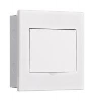 Dekraft Корпус встраиваемый бел. дв. 1 ряд 6 мод. IP41 ЩРВ-М