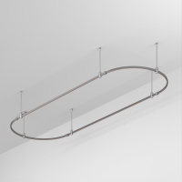 Arlight Трек ART-APRIORI-OVAL-ROD-400-3000x1000 (TN) (IP20 Металл, 3 года)