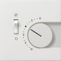 Gira Накладка для термостатов с пов. ручкой и контр. лампой