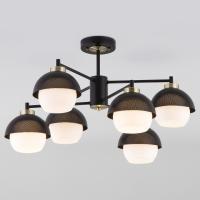 Потолочная люстра в стиле лофт 70106/6 черный Eurosvet Nocciola