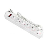 EKF PROxima Сетевой фильтр 6*1,8м 10А/2,2кВт с выкл. c/з ПВС 3х0,75 Блокбастер