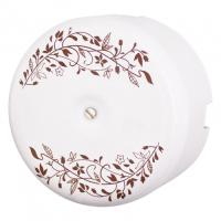 BIRONI Лизетта Керамика Белый Декор D206/2 Распред.коробка 90*60 мм