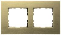Jasmart Рамка 2-постовая, алюминий Champagne Gold