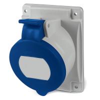 DKC Розетка панельная с наклоном  IP44 32А 2P+E 230В