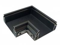 DK5851-BK Угловой элемент профиля Flod для создания декоративных ниш в натяжном потолке, алюминий, черный