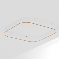 Arlight Основание ART-APRIORI-QUADRAT-SOFT-ROD-400-3500x3500 (GD) (IP20 Металл, 3 года)