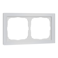 Systeme Electric ArtGallery Pure Матовое органическое стекло Белый Рамка 2-ая