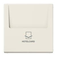 JUNG Накладка-картодержатель для балансирных механизмов 531U, 532U, 533U, 534U термопласт слоновая кость LS990